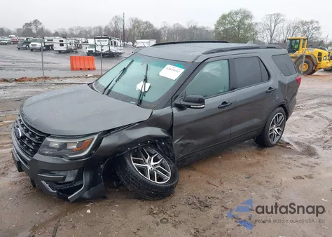 2017 Ford Explorer Sport из США, поврежденный, VIN 1FM5K8GTXHGA91856